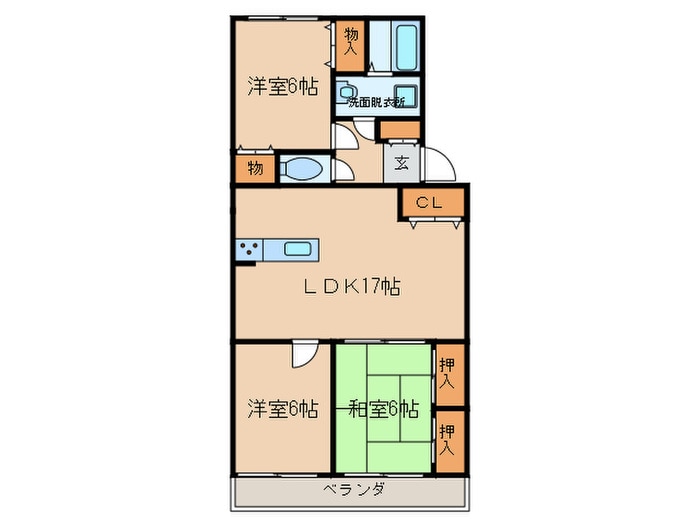 本山ﾏﾝｼｮﾝの物件間取画像