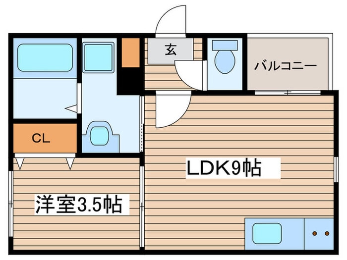 仮)ﾊｰﾓﾆｰﾃﾗｽ笠寺町姥子山の物件間取画像