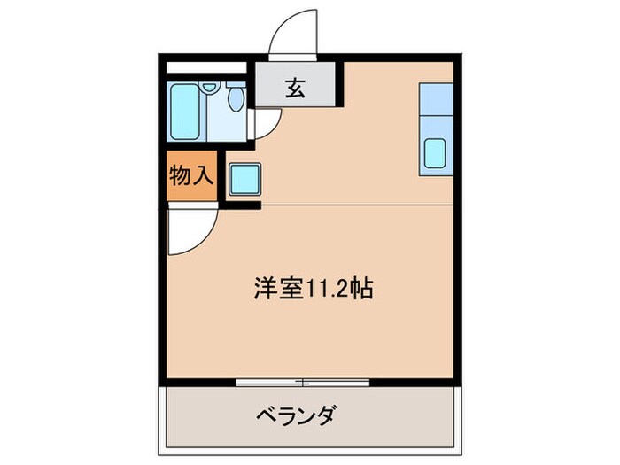 ロイヤルシティ天子田の物件間取画像