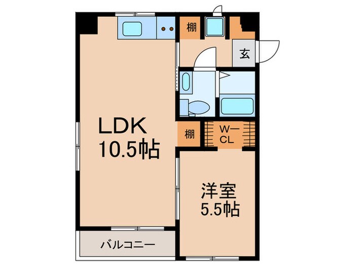 第２メゾン高安の物件間取画像