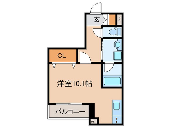 フラットＫＪの物件間取画像