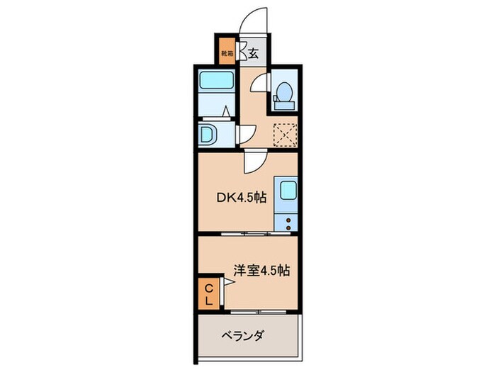 桜ヒルズ黄金の物件間取画像