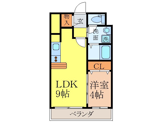 ヴェルジュコート　Ⅰの物件間取画像