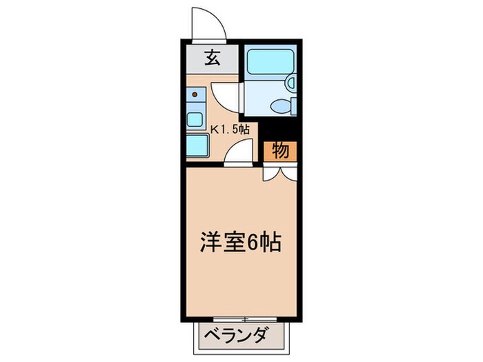 メゾンド・マリオの物件間取画像