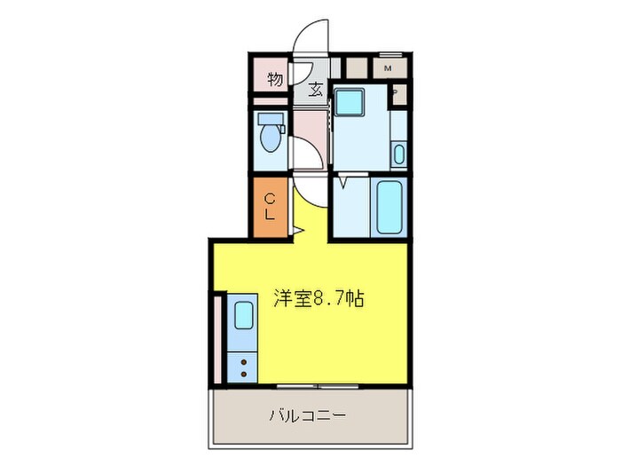 トレス　ピノの物件間取画像