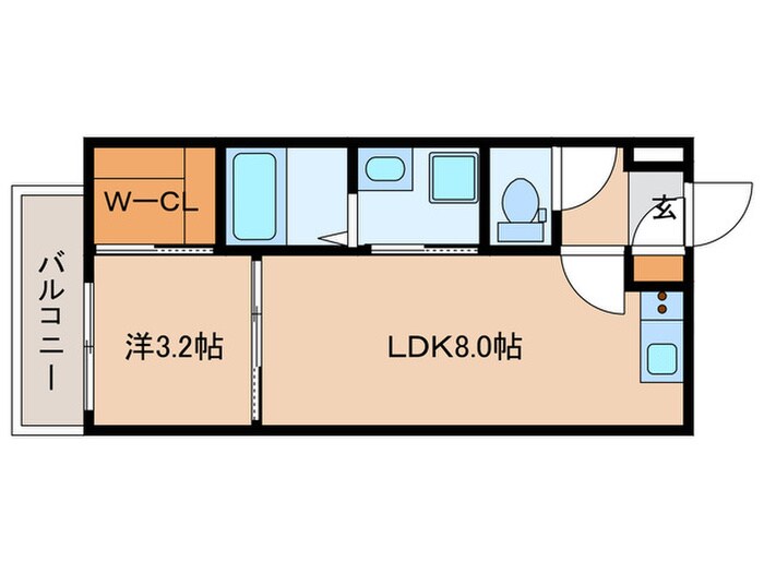 仮)ｼﾞｰﾒｿﾞﾝ名古屋楠ﾌﾟﾚｼｬｽの物件間取画像