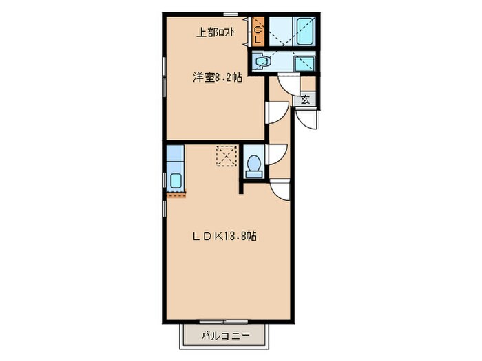 ルーテシアIIの物件間取画像