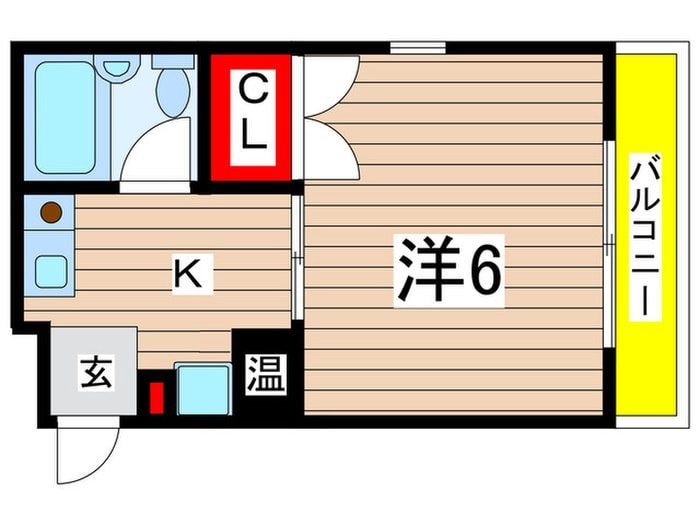 ハイツヤマギワの物件間取画像