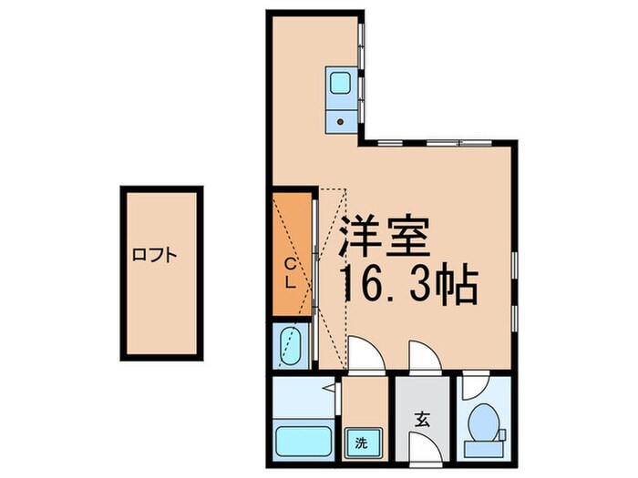 アコテパリジェンヌの物件間取画像