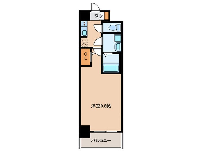 S-RESIDENCE勝川駅前の物件間取画像