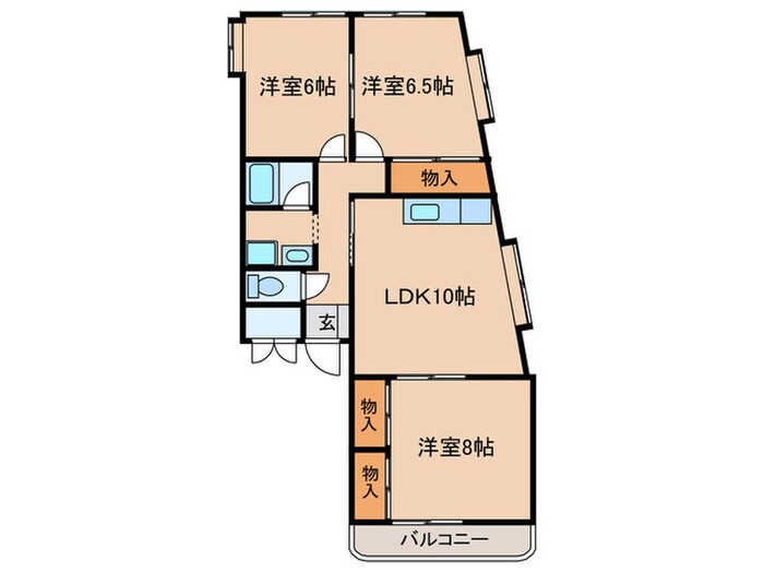 アンフィニの物件間取画像
