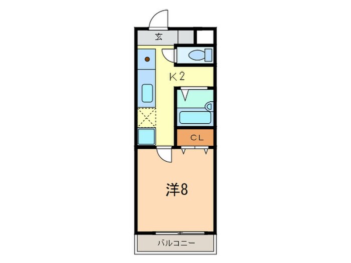 ステ－ジア黄金の物件間取画像