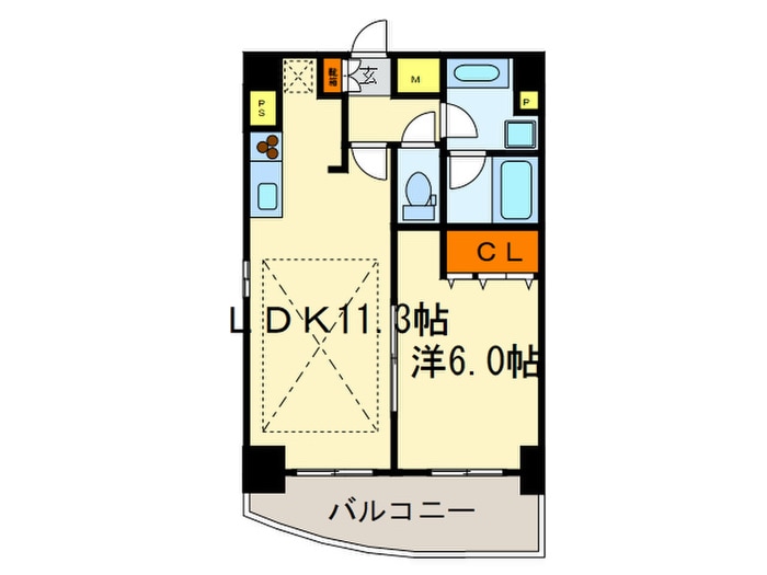 プレサンス泉シティアーク(1504)の物件間取画像