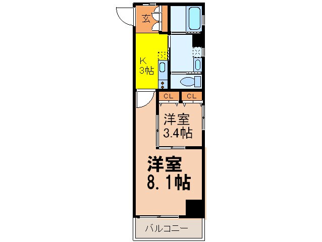 物件間取画像