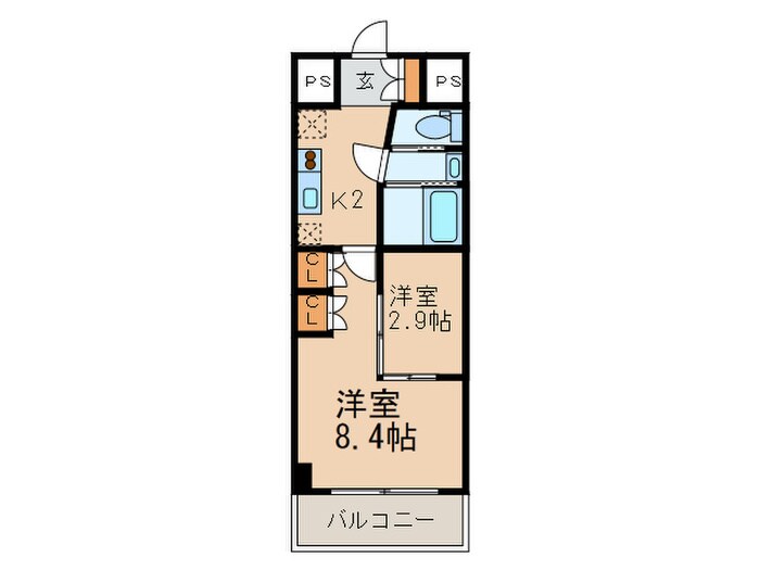 Ｓｕｎ　Ｈｅａｒｔ池下の物件間取画像