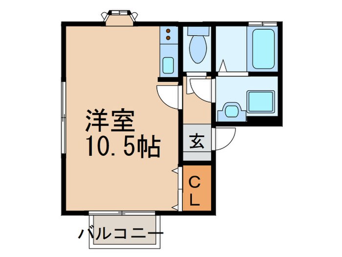 グリーンアイルの物件間取画像