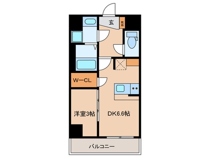 アーチレジデンス名駅北の物件間取画像