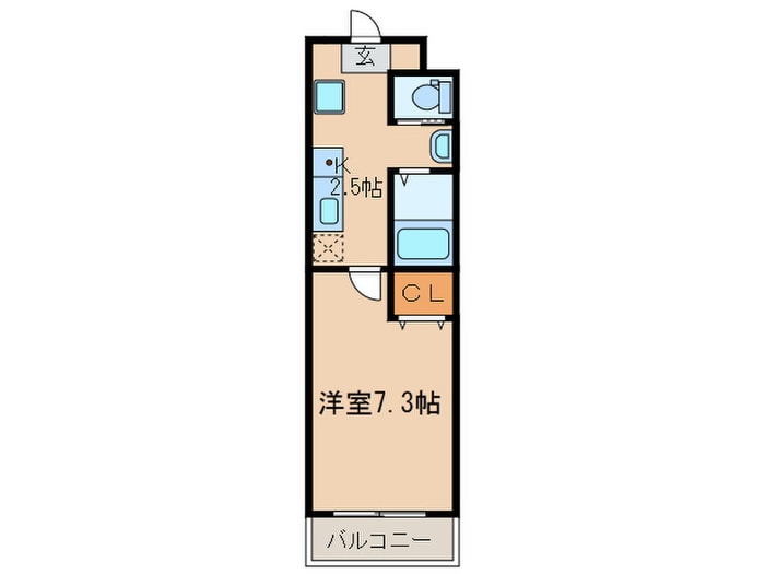 Ａ・Ｃｉｔｙ東岸の物件間取画像