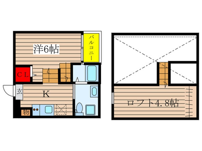 Ｋｉｉｎｏの物件間取画像