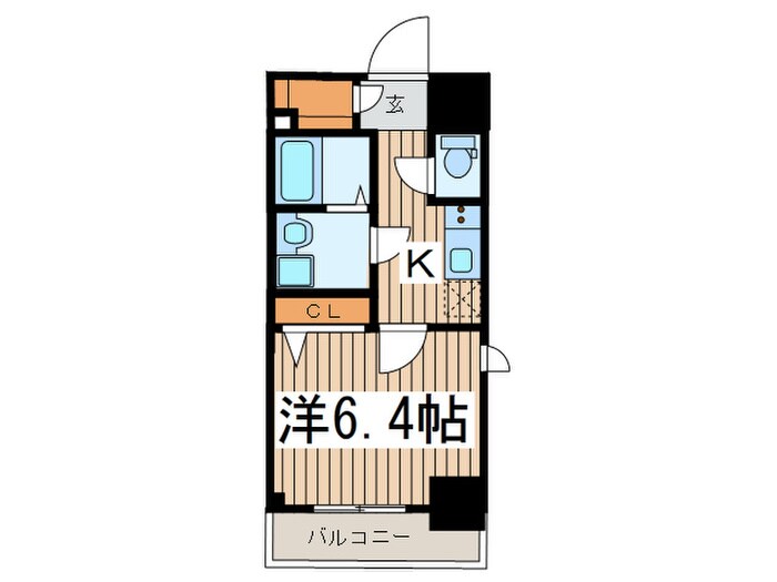 ｴｽﾘｰﾄﾞ名古屋STATIONWEST(903)の物件間取画像