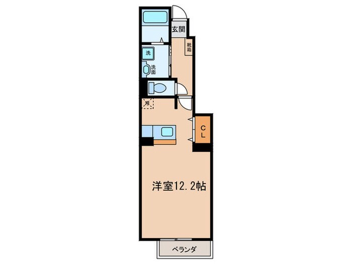 スカイピアⅠの物件間取画像