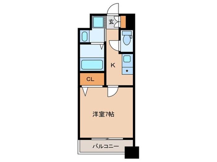 中駒グランヒルズ太閤通駅Ⅰの物件間取画像