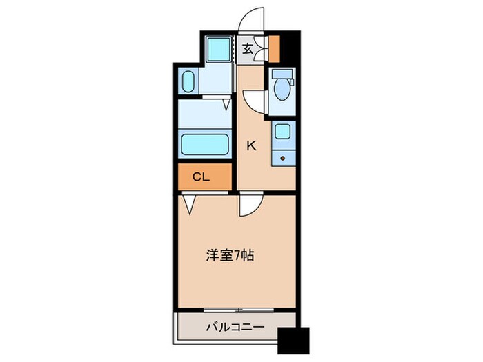 中駒グランヒルズ太閤通駅Ⅰの物件間取画像