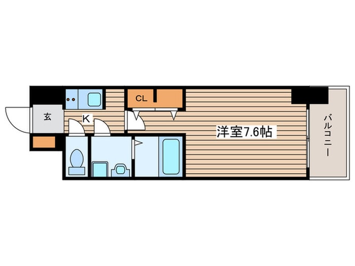 S-RESIDENCE桜本町awesomeの物件間取画像