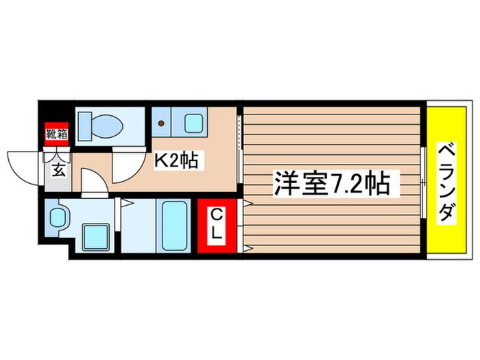 びい6植田の物件間取画像