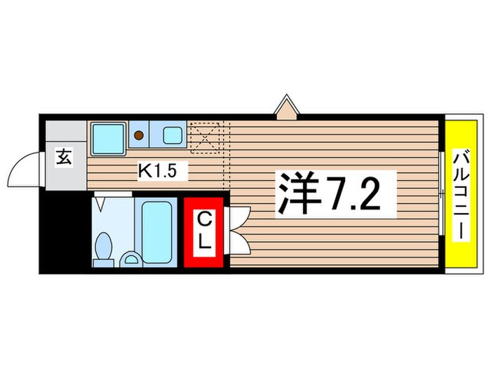 サンハイツ御幸の物件間取画像