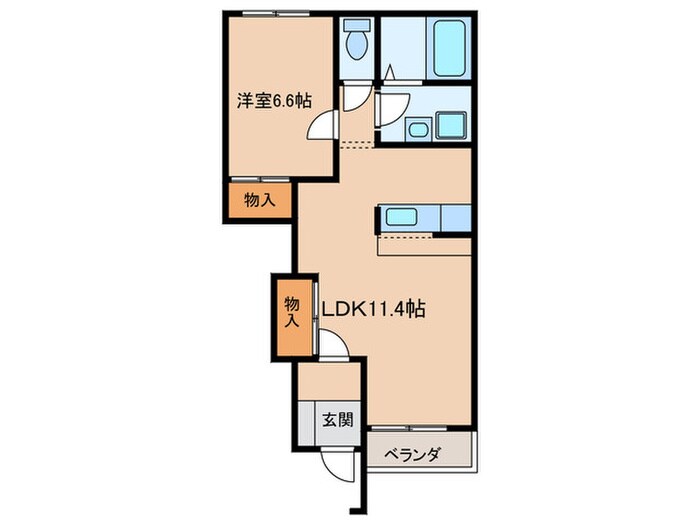 ＷＡＫＩＭＩ２１の物件間取画像