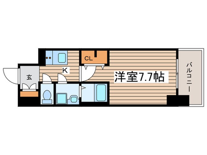 仮)S-RESIDENCE堀田beauteの物件間取画像