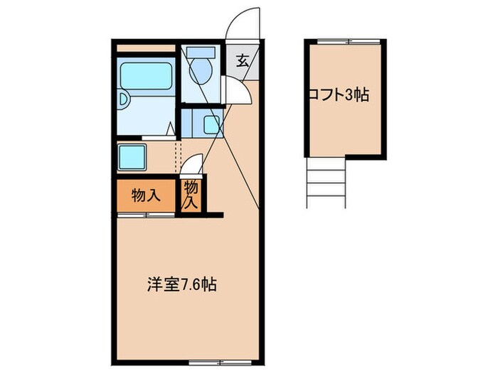 ジャスミンの物件間取画像