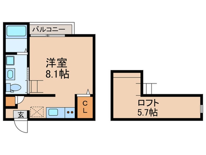 Ｃａｓａ　Ｚｉｒｕｃｏｎの物件間取画像