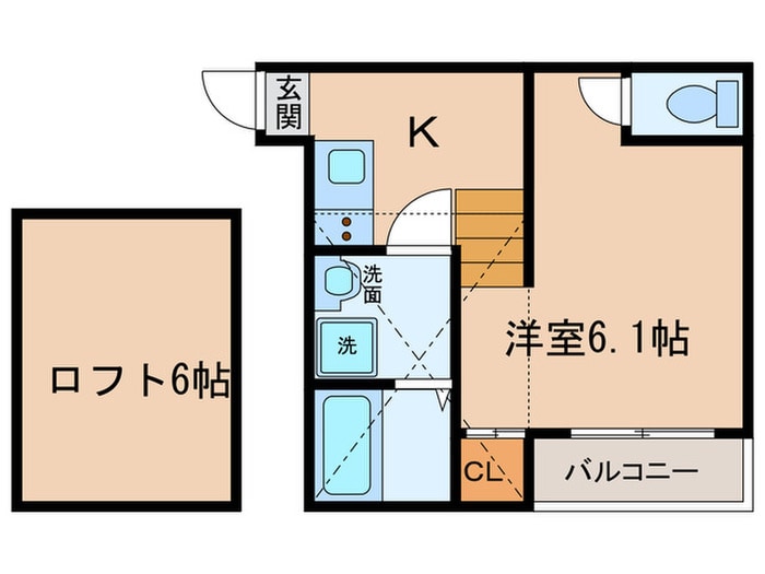 メゾン・ド・プランドールの物件間取画像