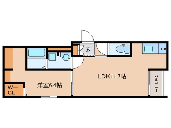 グリーンリーブス大曾根の物件間取画像