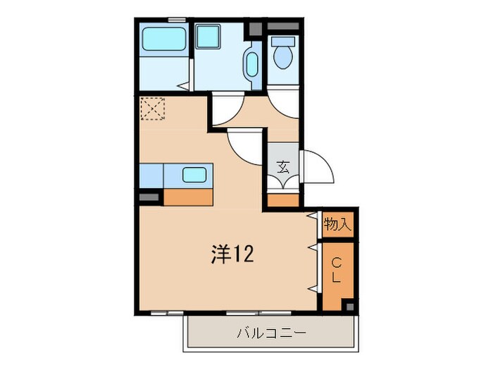 リヴェールスクエアの物件間取画像