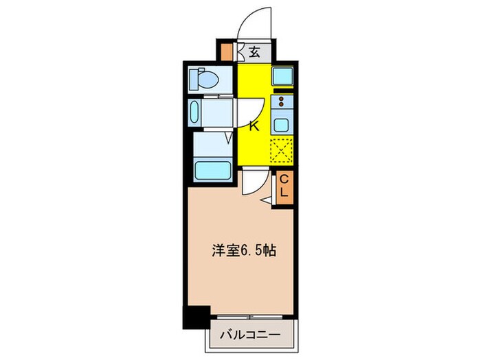 メイクス今池PRIMEの物件間取画像