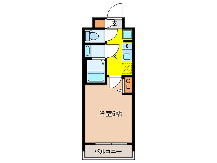 メイクス今池PRIMEの物件間取画像