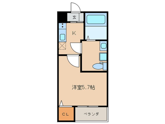 REVE今池の物件間取画像