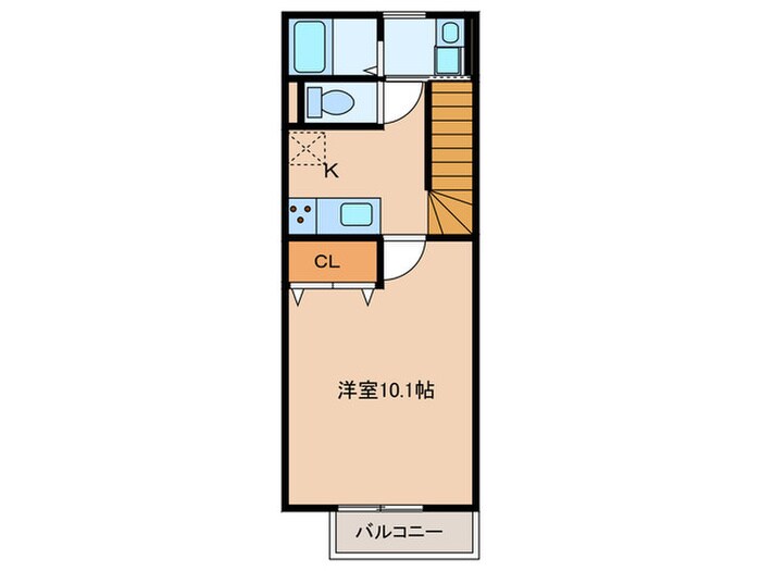 Nob　コリーヌⅡの物件間取画像