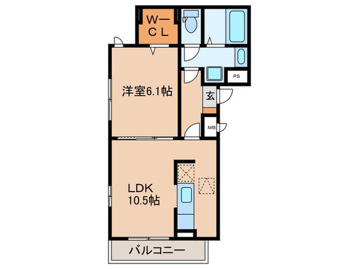 ローリエの物件間取画像