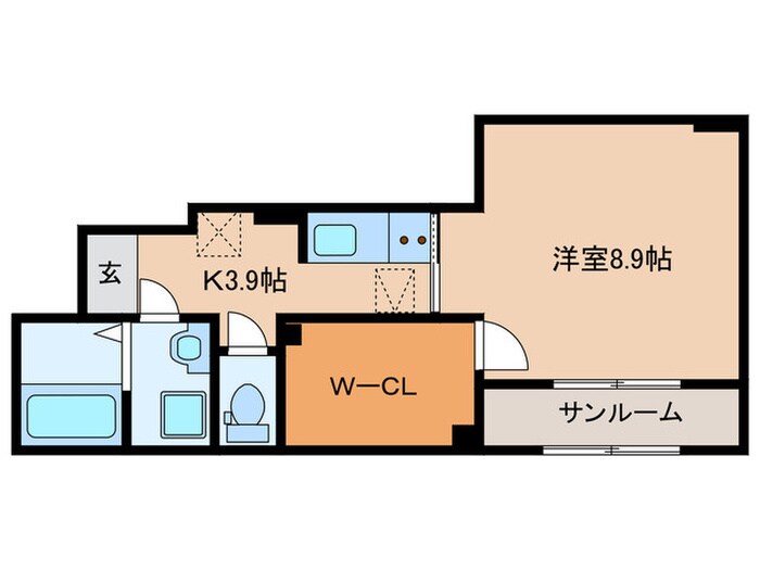 ミュールベルクの物件間取画像