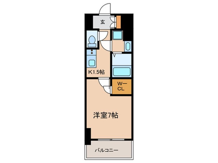 エスリード大須プレシア(811)の物件間取画像