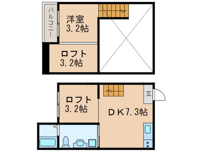 Ｌａ　ｖｉｔａの物件間取画像