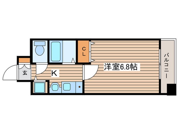 プレサンス桜通り葵(405)の物件間取画像