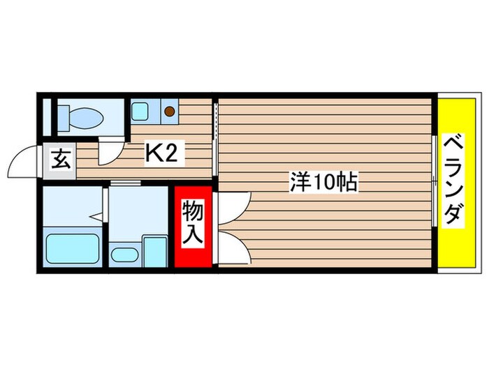 アスペ－ジュの物件間取画像