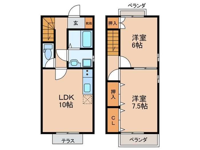 Alto Baumの物件間取画像