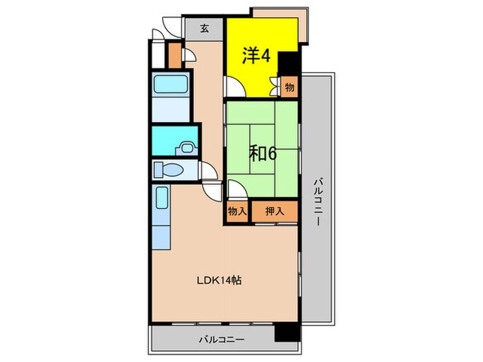 丸の内ＦＯＲＴの物件間取画像