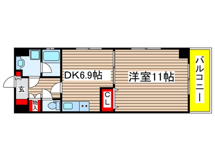 パールコートⅢの物件間取画像